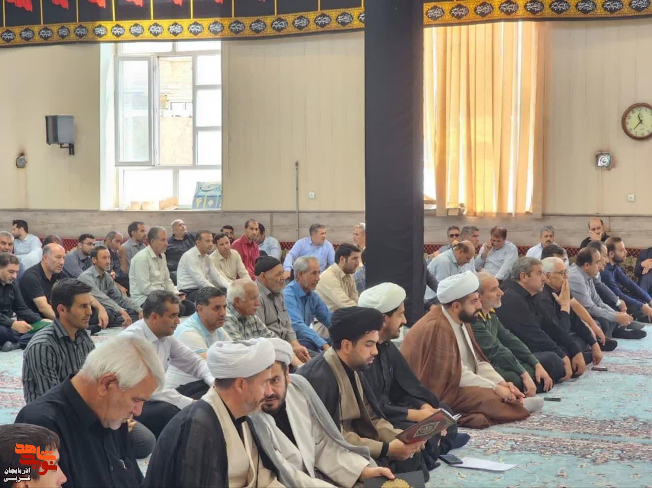 برگزاری مراسم اربعین شهدای اقتدار در چایپاره