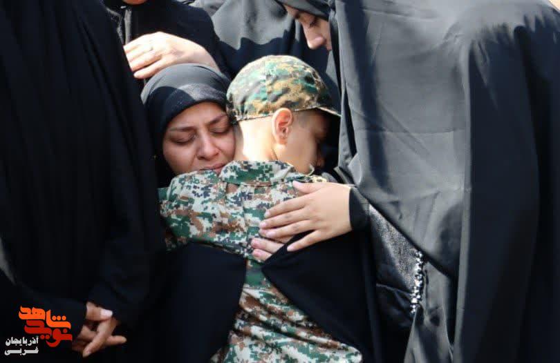 تشییع پیکر مطهر سردار شهید جواد نارنجی در ارومیه