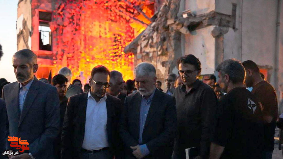 بازدید وزیر فرهنگ از قتلگاه دانش آموزان مینابی