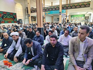 آیین باشکوه جاماندگان بدرقه تشییع پیکر مطهر قائد...