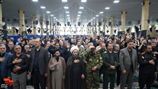 دسته عزاداری و مراسم بزرگداشت به نام و یاد قائد...