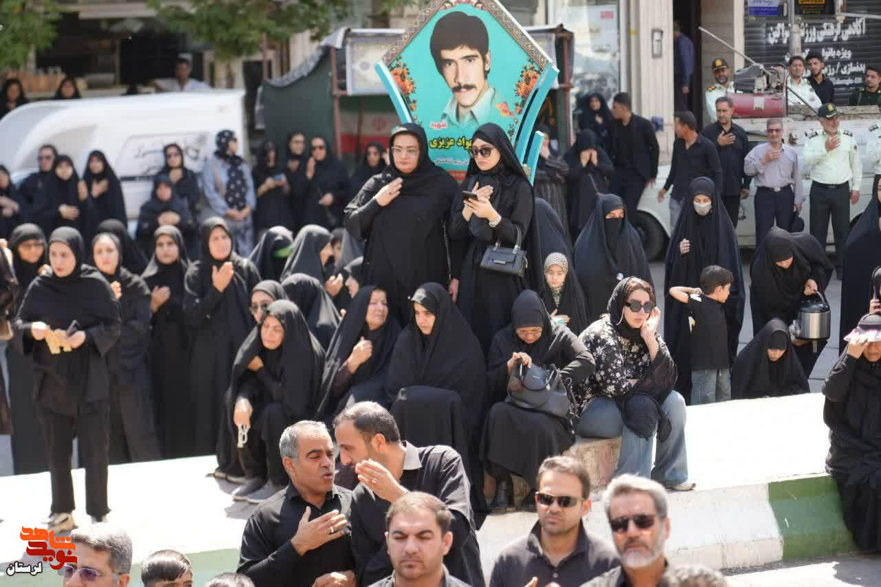 عزاداری خرم آبادیها در رثای شهید کربلا
