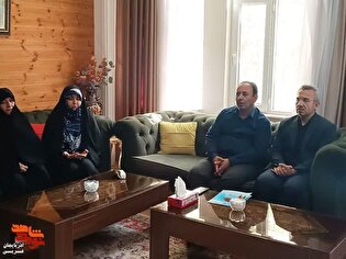 دیدار مدیرکل بنیاد شهید آذربایجان غربی و نماینده...