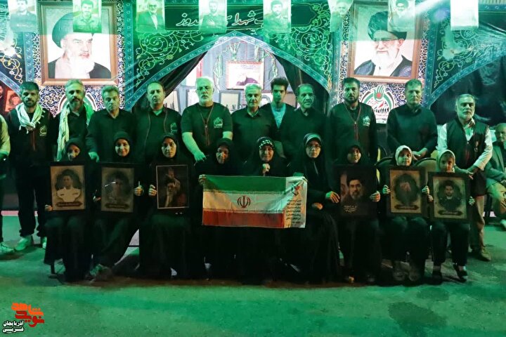 بازدید مدیرکل بنیاد شهید و امور ایثارگران آذربایجان‌غربی از موکب «سلام شهید» شهرستان نقده