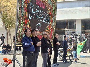 مراسم پیاده‌روی جاماندگان اربعین حسینی و عزاداری...