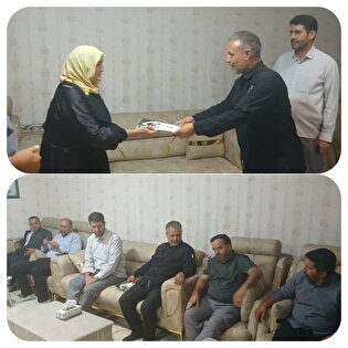 دیدار و تکریم خانواده شهدا در اشنویه