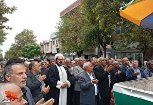 تشییع باشکوه پیکر مطهر شهید امنیت «وحید عنایت»...