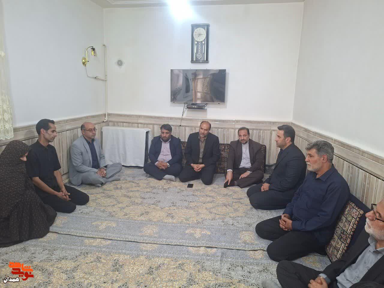 مسئولان میهمان خانواده شهدای ناو جماران شدند