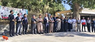 مراسم غبارروبی، عطرافشانی و گلباران مزار شهدا...