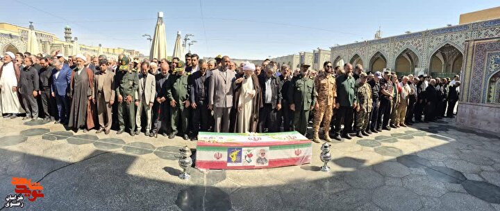 کلیپ/ پیکر سردار شهید «حاج حسین ظریفی» تشییع و بر آن نماز اقامه شد