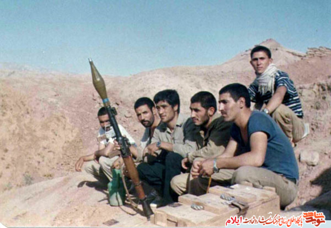 تصاویری از رزمندگان در جبهه میمک