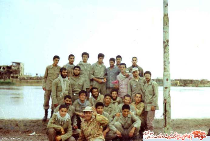 رزمندگان تخریب لشکر 17 علی ابن ابیطالب - خرمشهر 1362