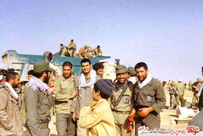 شهدای تصویر - شهید محمدرضا حسینی - شهید محسن رضایی 