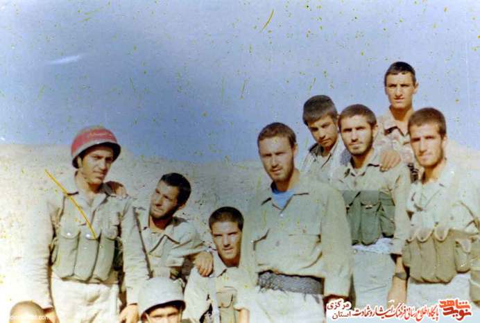 شهدای تصویر: شهید علیرضا محمودی - شهید ولی الله عرب - شهید ابوالقاسم زینعلی