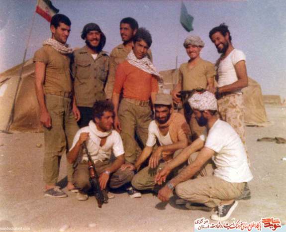 رزمندگان شهر ساوه - شهیدان تصویر : شهید مهدی ناصری - شهید موسی تفرشی