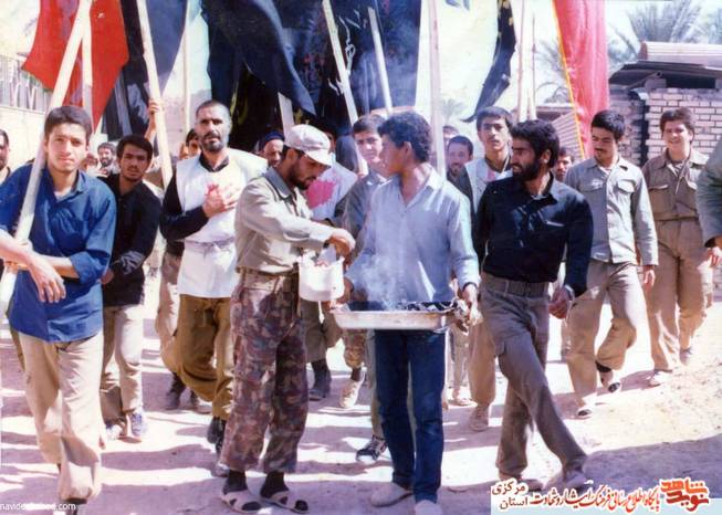 اعزام نیروهای بسیجی شهرستان اراک سال 1361