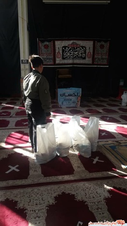 کمک مومنانه پایگاه مقاومت بسیج صاحب الامر عج سمنان به مناسبت نخستین سالگرد شهادت سردار دل‌ها