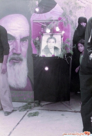 مراسم تشییع پیکر شهید محمد دامغانی