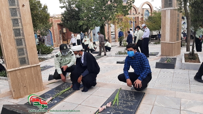 گلباران گلزار شهدای شهرکرد