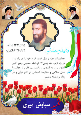 شهید سیاوش امیری