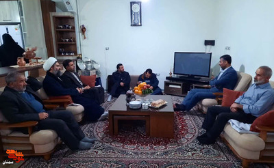 دیدار مسئولان استانی با جانباز گرانقدر مهربان محسنی- بیستم دیماه ۱۴۰۱ شهر درجزین از توابع شهرستان مهدیشهر