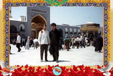 نفر سمت چپ شهید مهدی بهرامی