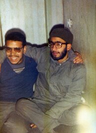 از چپ: شهید محمود معین الاسلام - شهید سید عباس سجادی