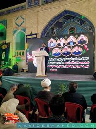 اجتماع مردم سمنان به مناسبت بزرگداشت شهدای خدمت- یکم خرداد ۱۴۰۴ آستان امامزاده علی‌اشرف(ع) شهرستان سمنان