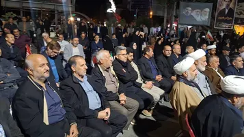 حضور شبانه مردم، پیام اقتدار و وحدت ملت ایران را به دشمنان مخابره می‌کند
