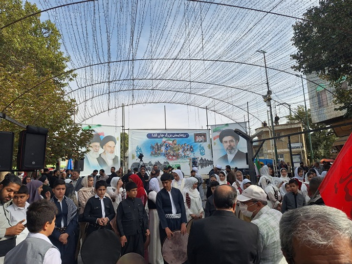 گزارش تصویری | حضور پرشور مردم و مسئولان در رزمایش بزرگ «جانفدا» در کردستان