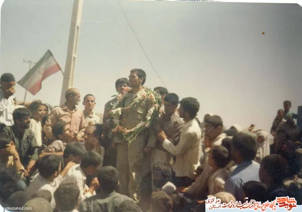 بازگشت آزاده سید صمد سجادی از اسارت 1369/5/29