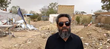 دعوت پدر و همسر شهید از مردم اراک و معصومیه برای حضور در «جان‌فدای ایران»
