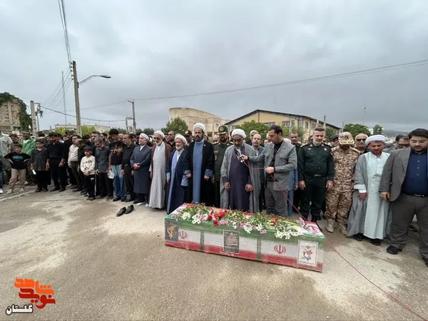 آیین تشییع پیکر مطهر شهید مدافع وطن &laquo;کیوان رامرودی&raquo;
