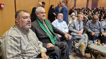 فیلم/ آیین بزرگداشت روز پرستار با حضور جانبازان ۷۰ درصد و همسرانشان در قم