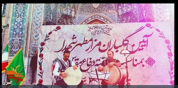 فیلم| برگزاری آیین گلباران مزار شهدا در هفته دفاع مقدس
