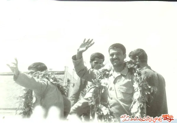 بازگشت آزاده سید صمد سجادی از اسارت1369/5/29