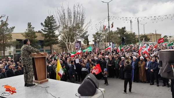 بیعت مردم سمنان با رهبر جدید انقلاب- هجدهم اسفندماه ۱۴۰۴ معراج شهدای شهرستان سمنان